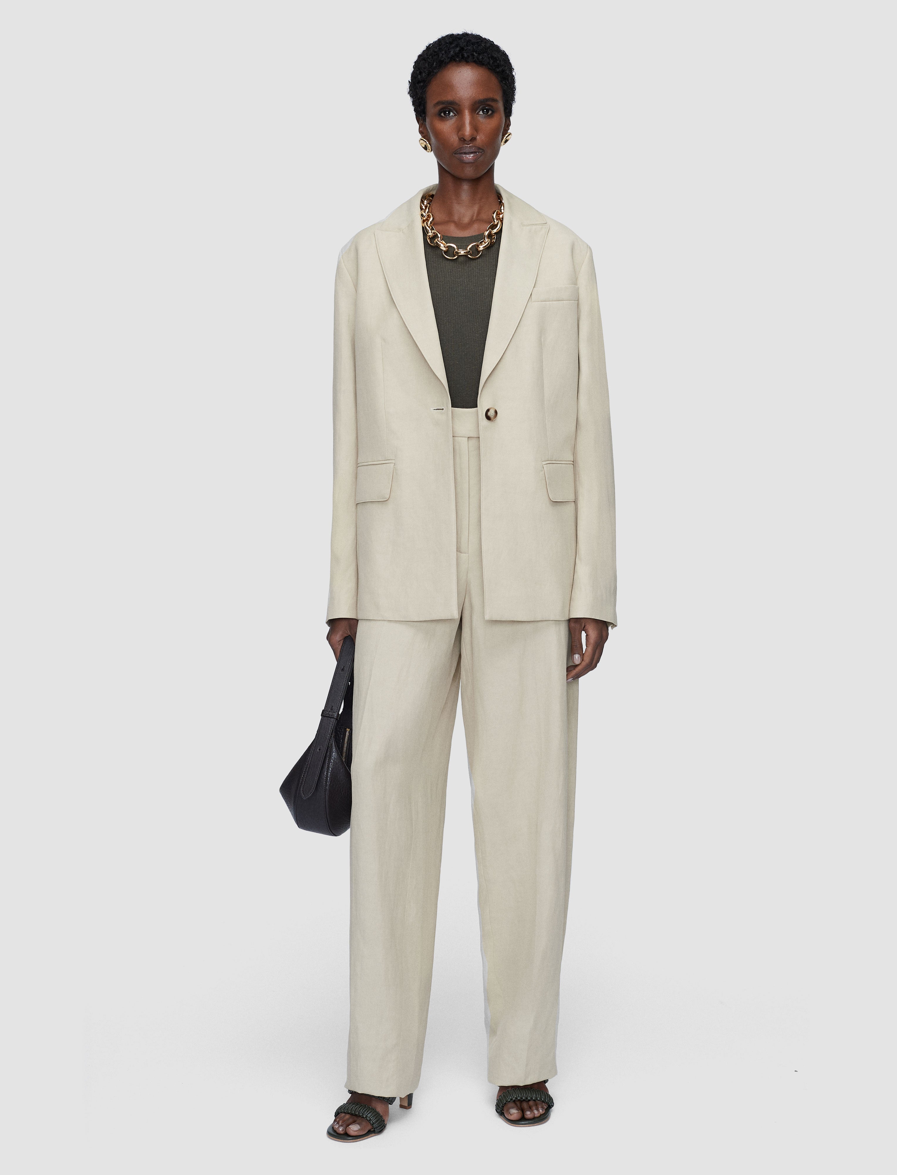 Rochd Light Linen Blend Jacket - 40