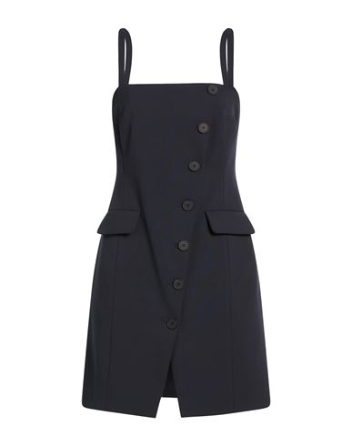 Woman Mini dress Midnight blue Size 10 Polyester, Viscose, Elastane