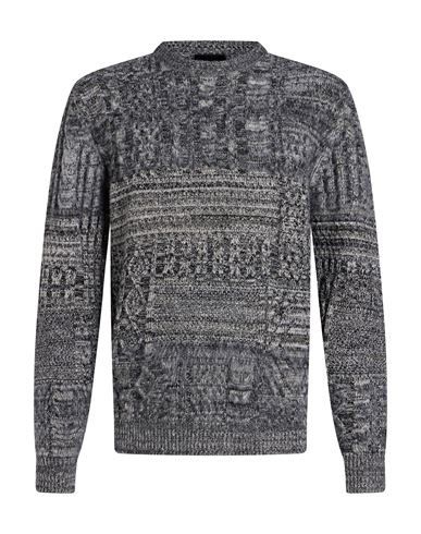 Man Sweater Charcoal Size 44 Wool