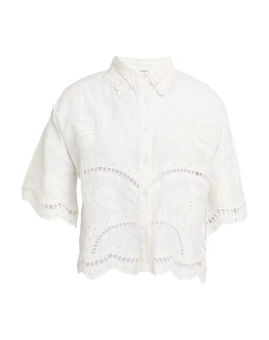 Woman Shirt White Size 3 Cotton