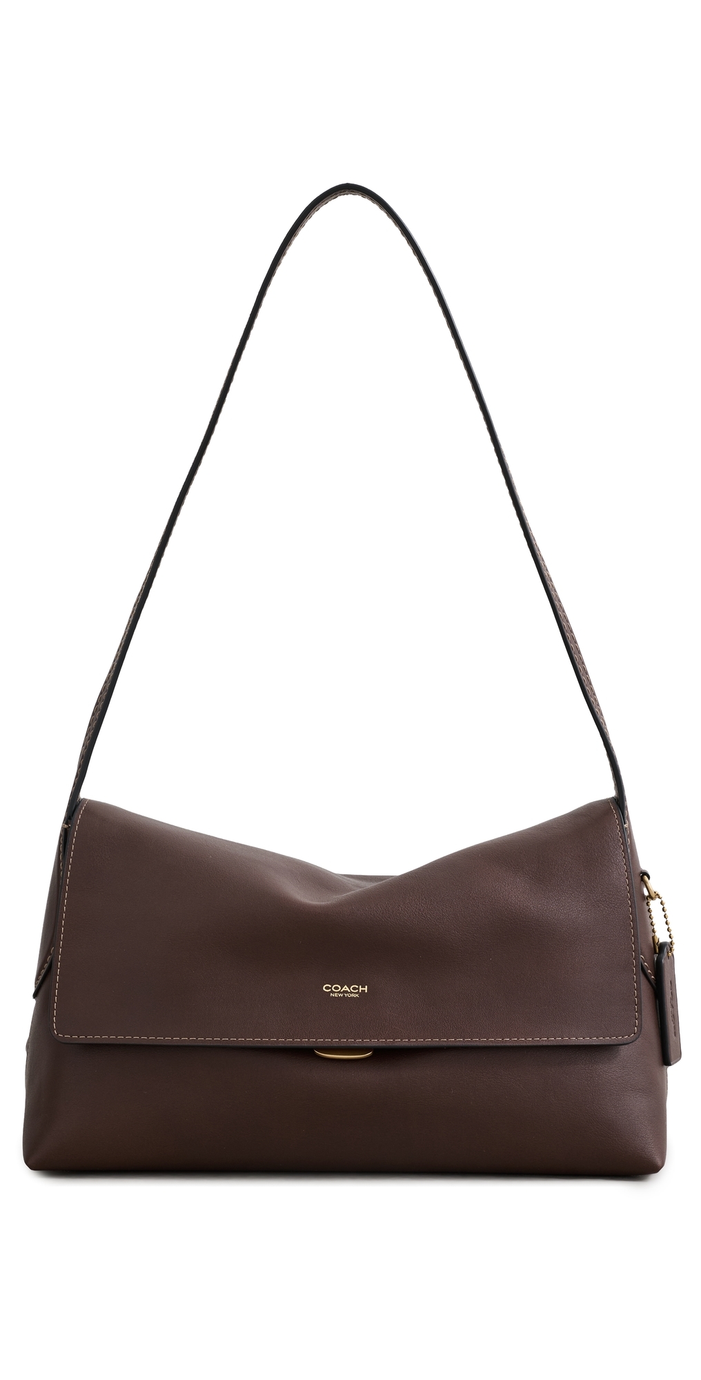 Natural Grain Leather Chelsea Shoulder Bag B4/Maple One Size