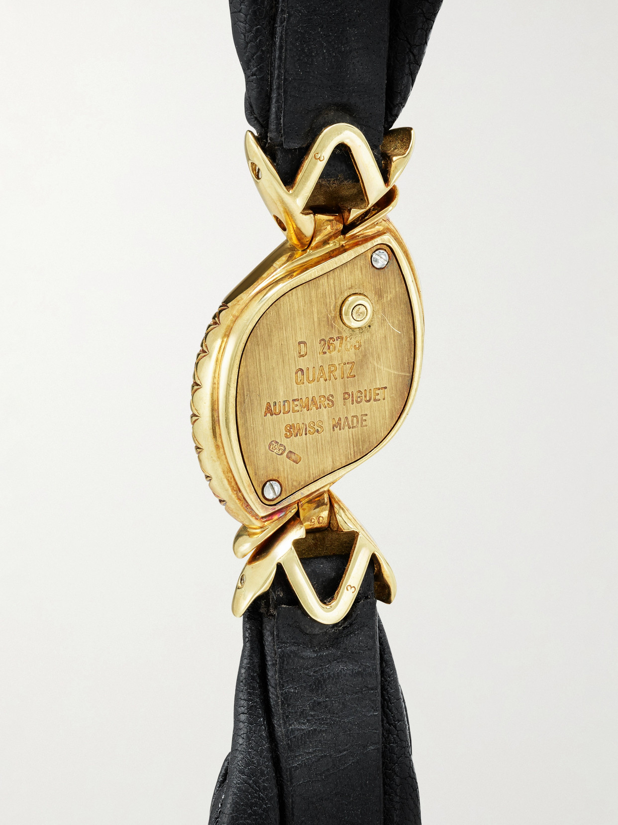 + Audemars Piguet Vintage 1986 Baroque Quartz-movement 18-karat Gold And Diamond Watch (6.5" Wrist) - One size