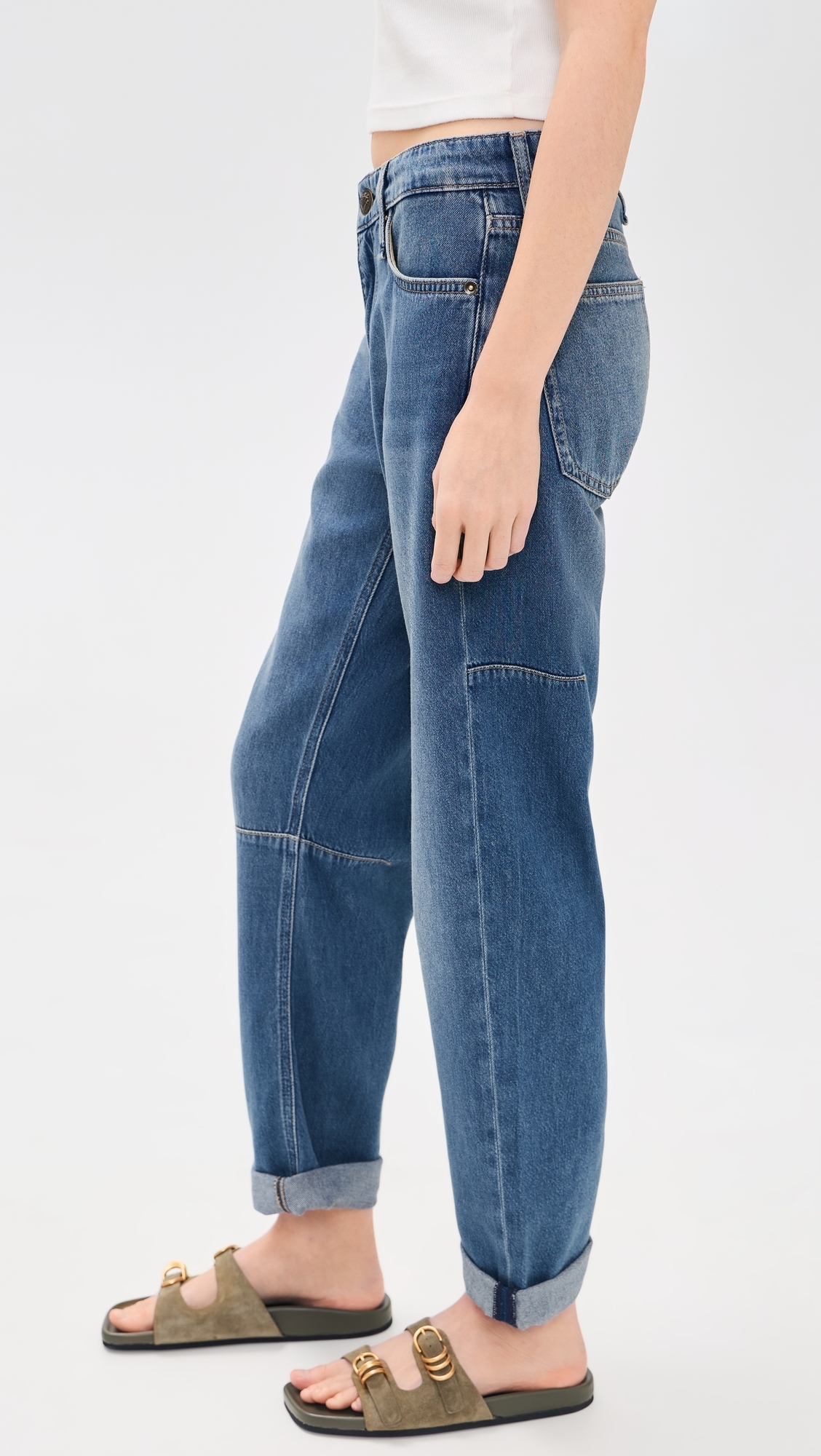 Featherweight Slim Tapered Stevie Jeans Echo