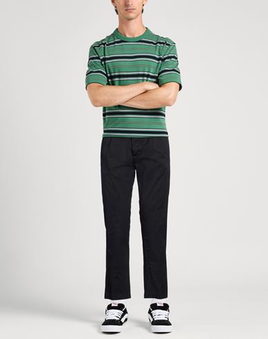 Man Pants Black Size 36 Cotton, Elastane