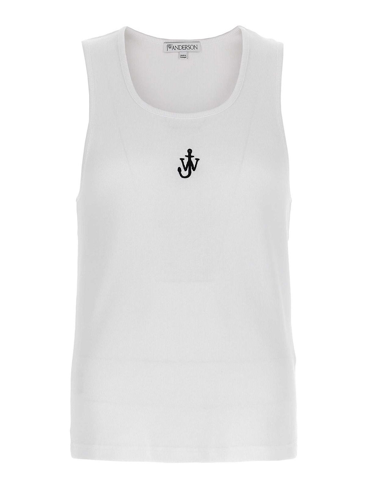 Anchor logo tank top - White