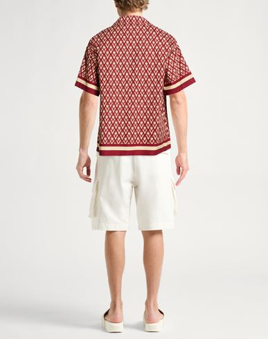 Man Shirt Brick Size 19 ¾ Cotton