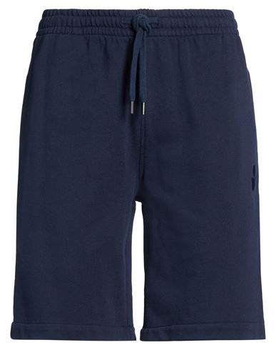 Man Shorts & Bermuda Shorts Midnight blue Size L Cotton, Polyester, Polyamide