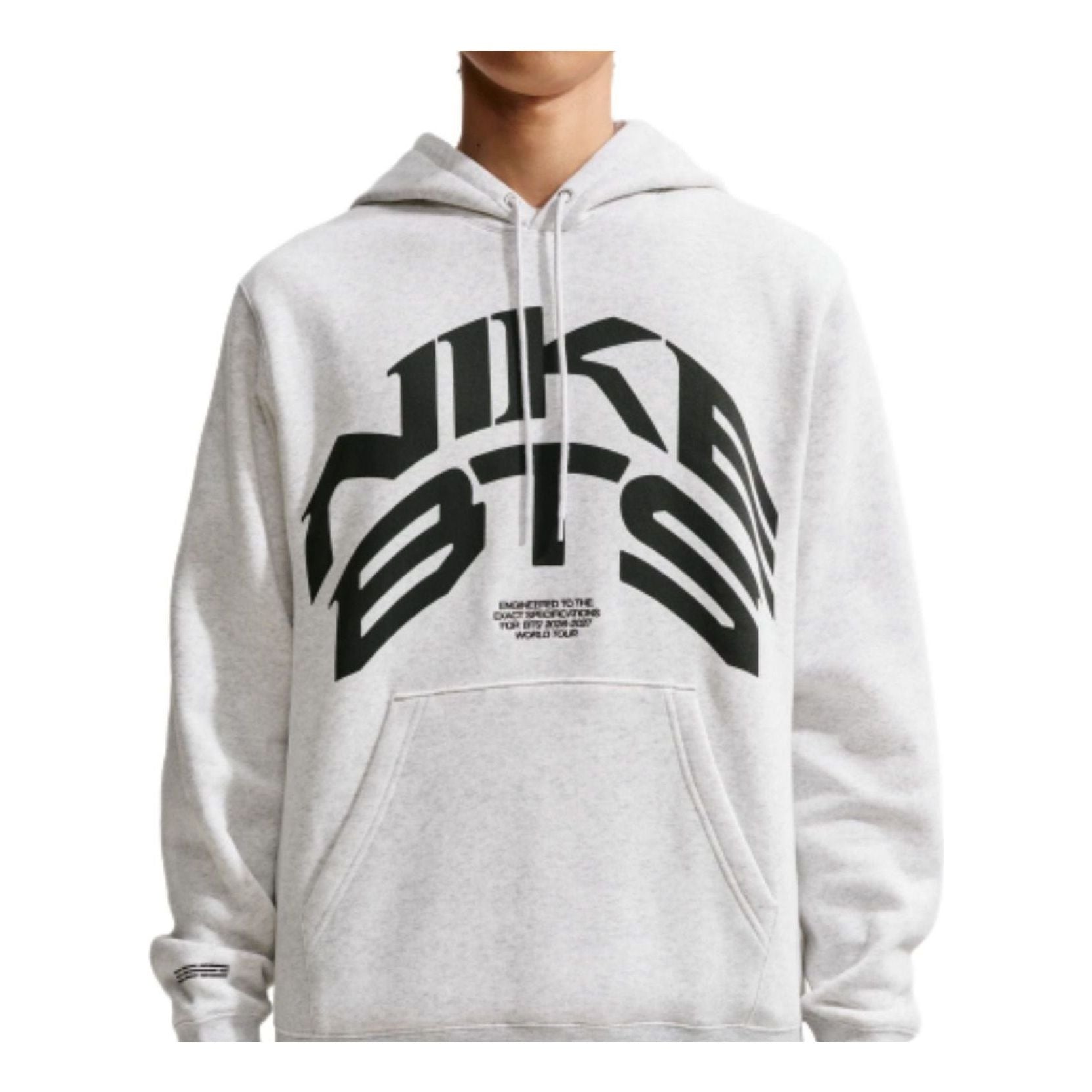 X BTS Fleece Pullover Hoodie 'Birch Heather'