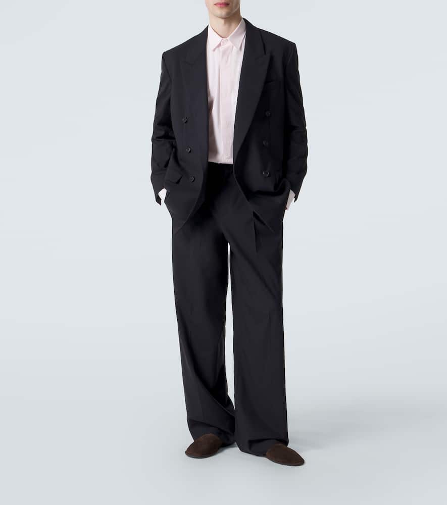 Thom wool wide-leg pants