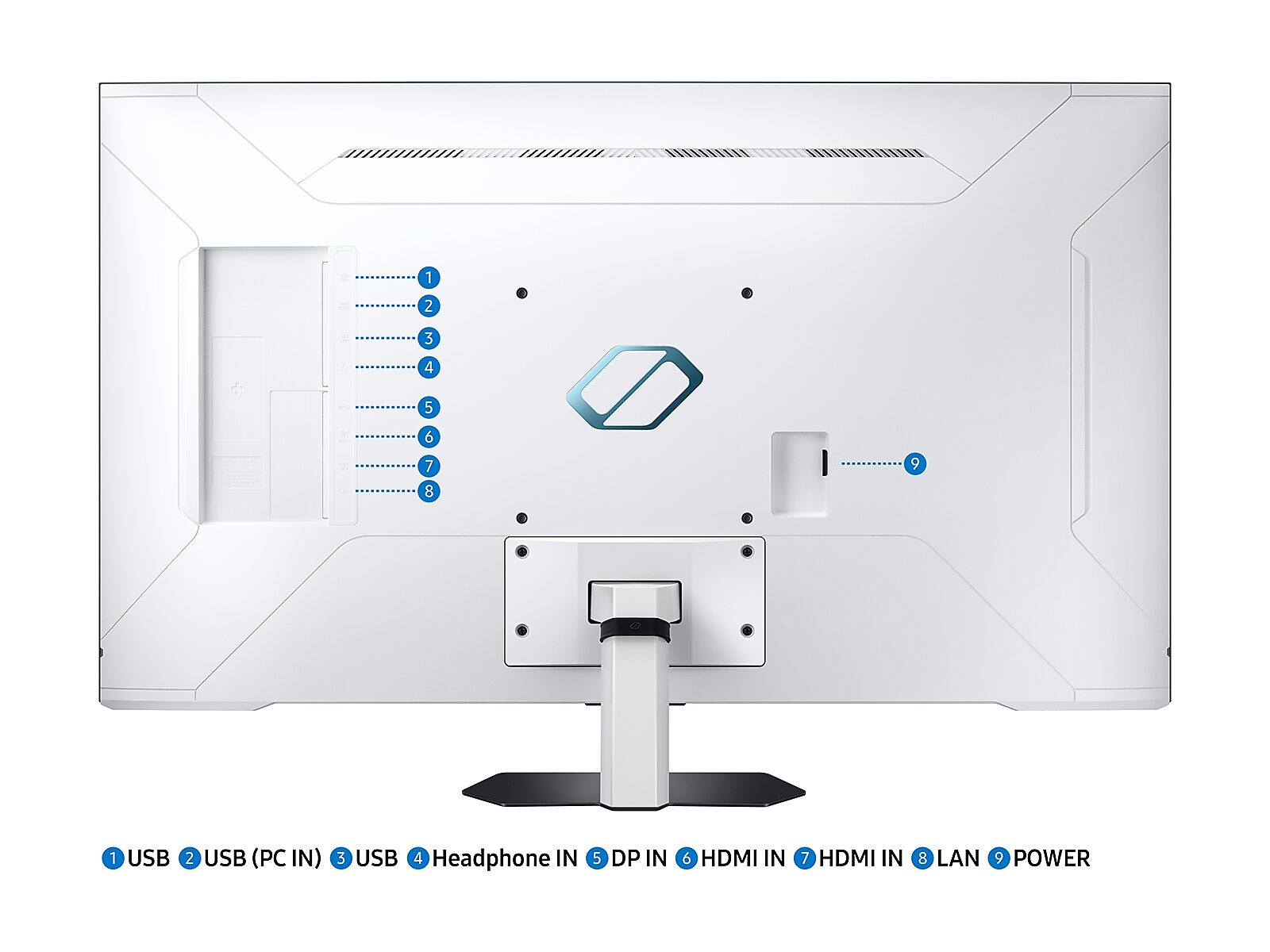 43" Odyssey Neo G7 4K UHD 144Hz 1ms VESA Display HDR600 Smart Gaming Monitor in black(LS43CG702NNXZA)