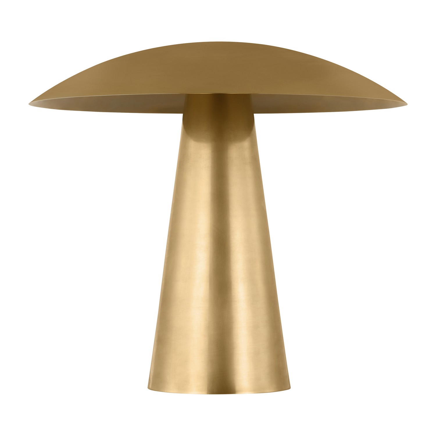 Natural Brass LED Table Lamp from the Aegis Collection
