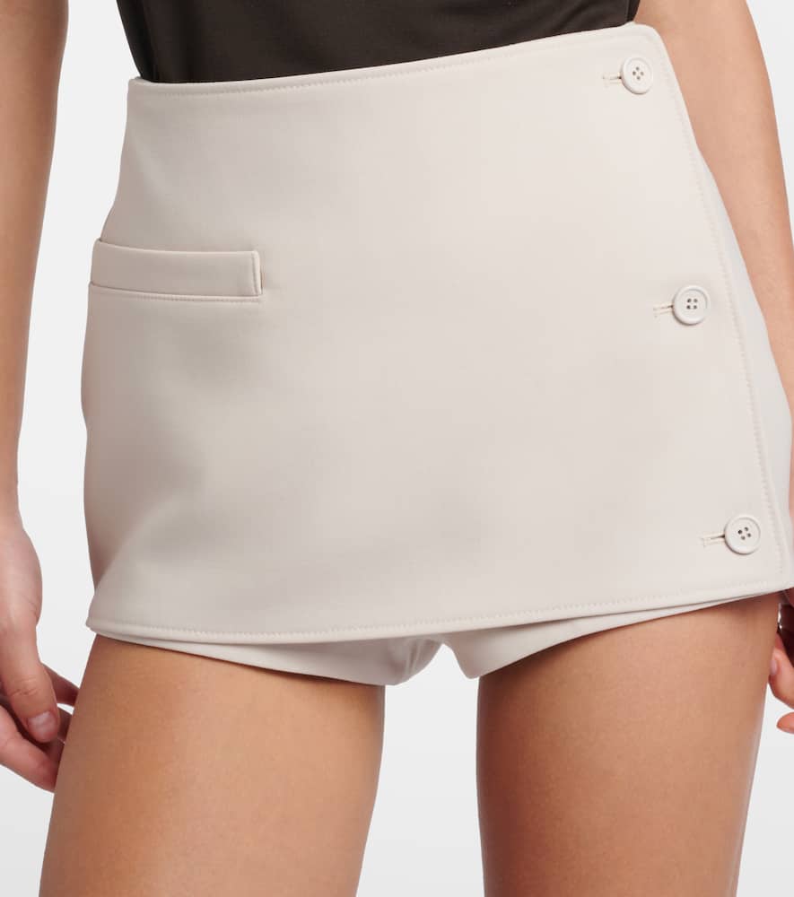 Courrèges Logo skort