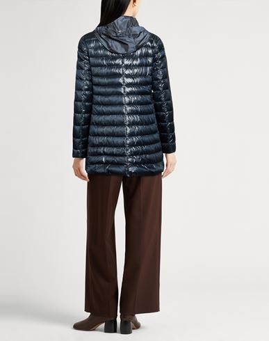 Woman Puffer Navy Size 10 Polyamide, Polyester