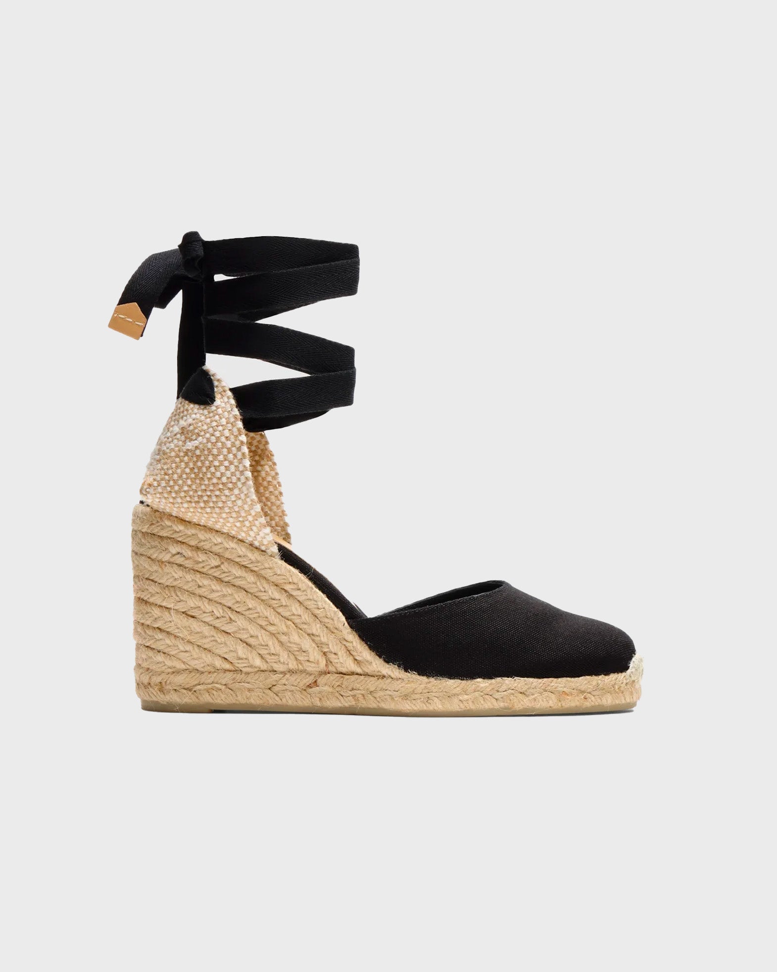 Castaner Carina Wedge Sandal Black EUR