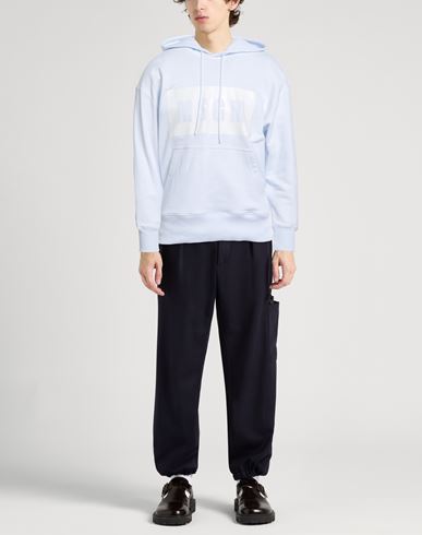Man Sweatshirt White Size L Cotton