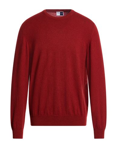 Man Sweater Rust Size 46 Cashmere