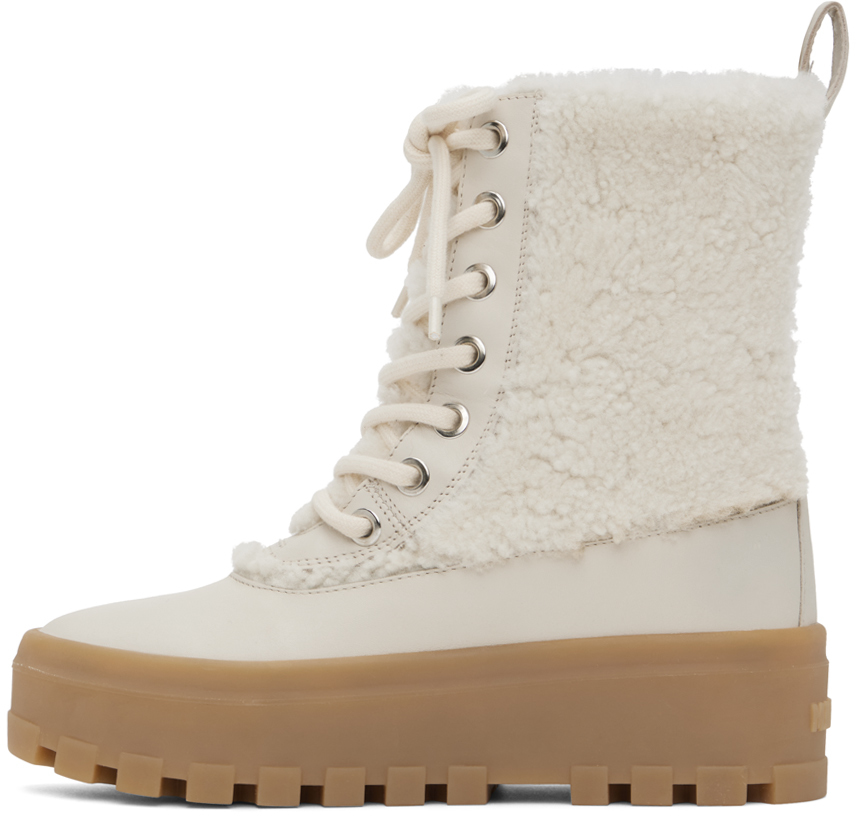 White hero boots