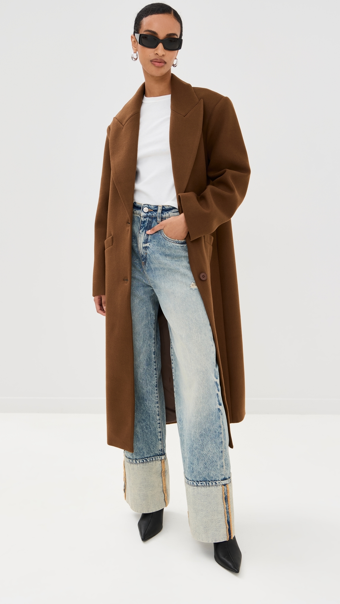 Olsen Coat Chocolate