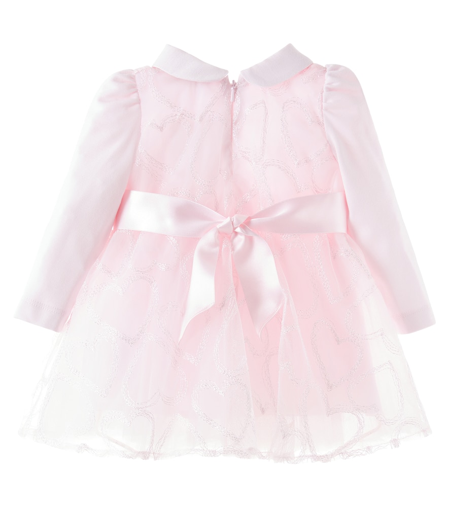 Baby embroidered tulle dress
