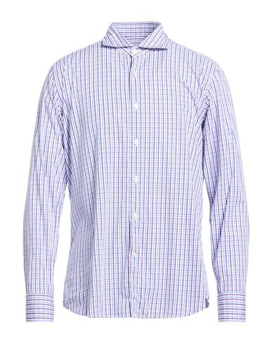 Man Shirt Blue Size 16 Cotton