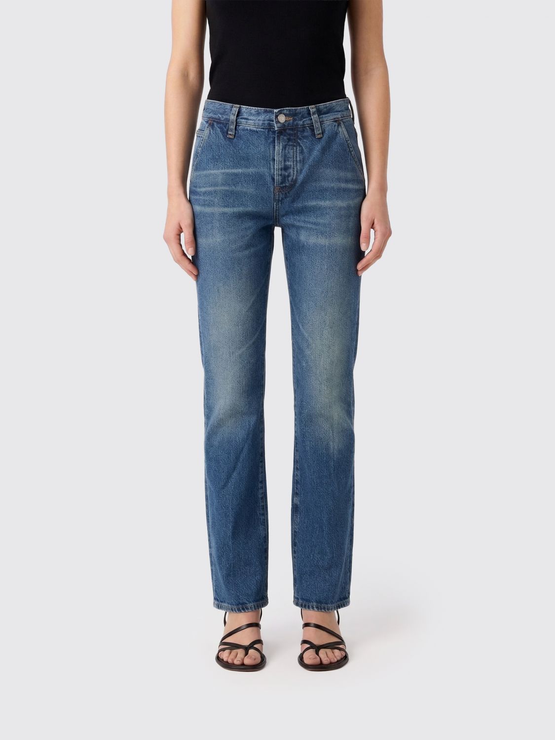 Jeans Woman color Denim