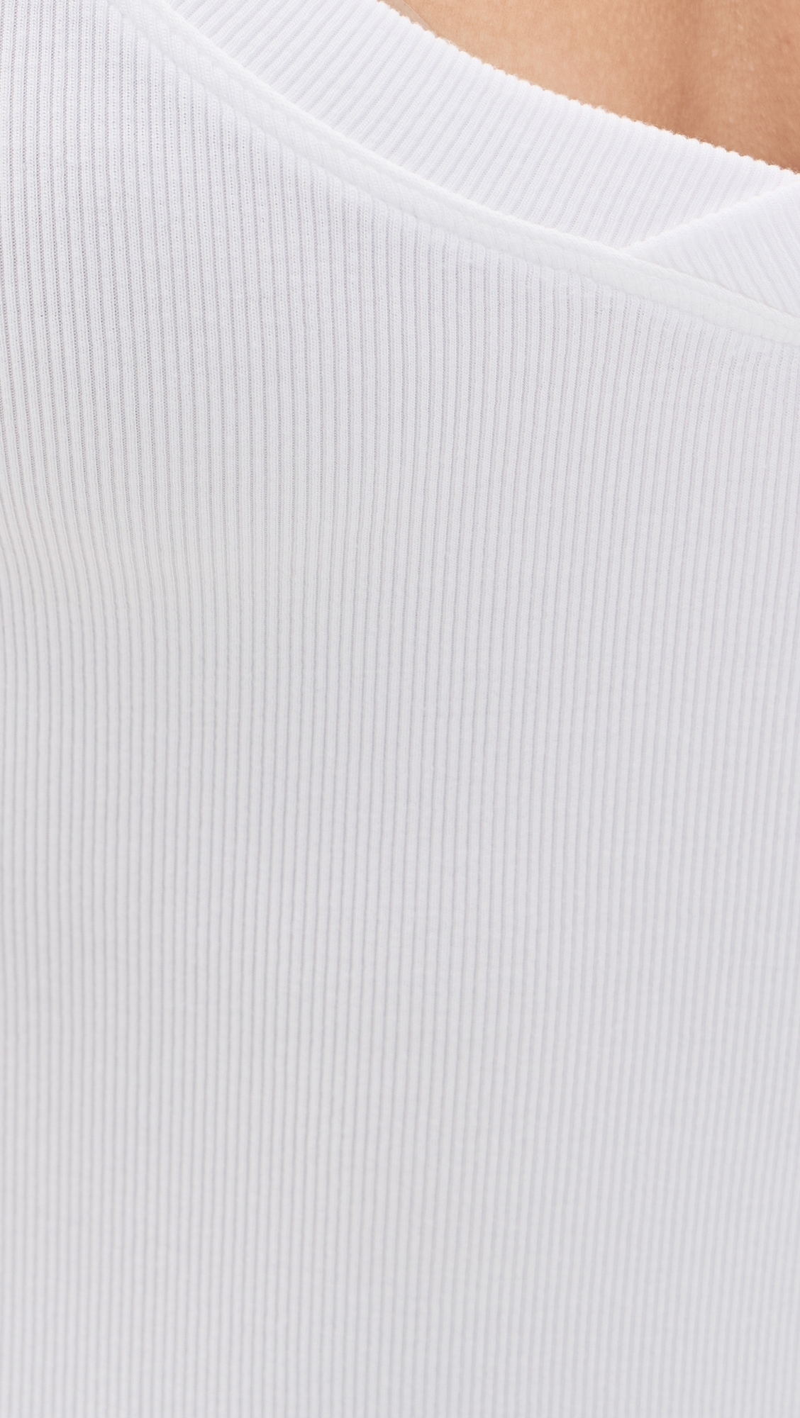 Wrenna Racerback Bodysuit White