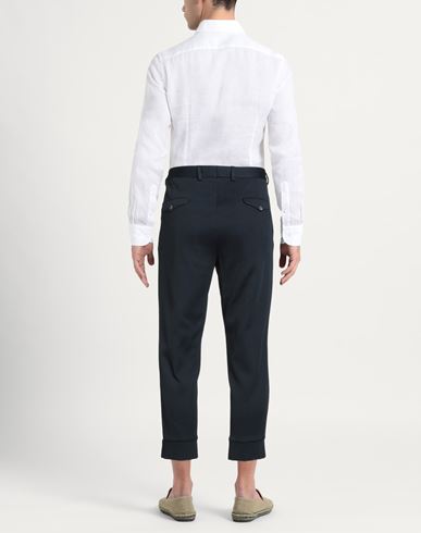 Man Pants Midnight blue Size 32 Cotton, Polyester