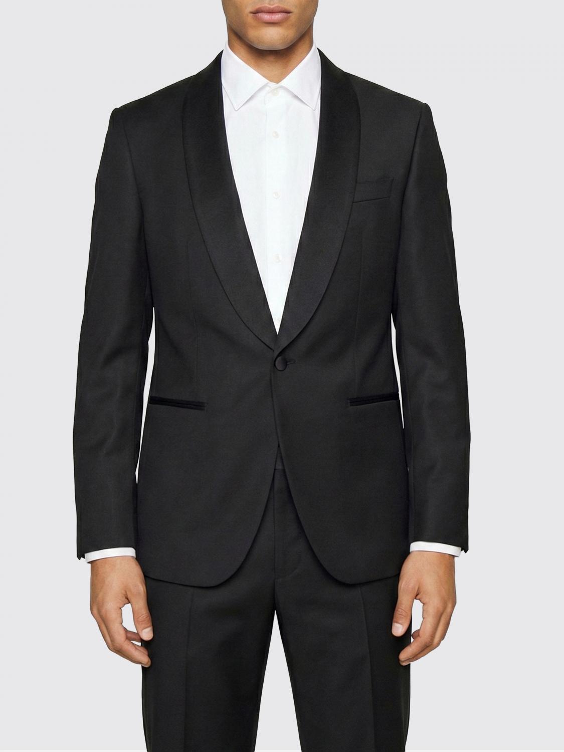 Jeckson shawl-lapels blazer - Black