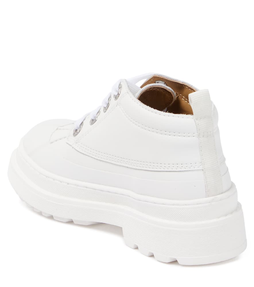 Jacquemus Enfant Les Meunier leather ankle boots