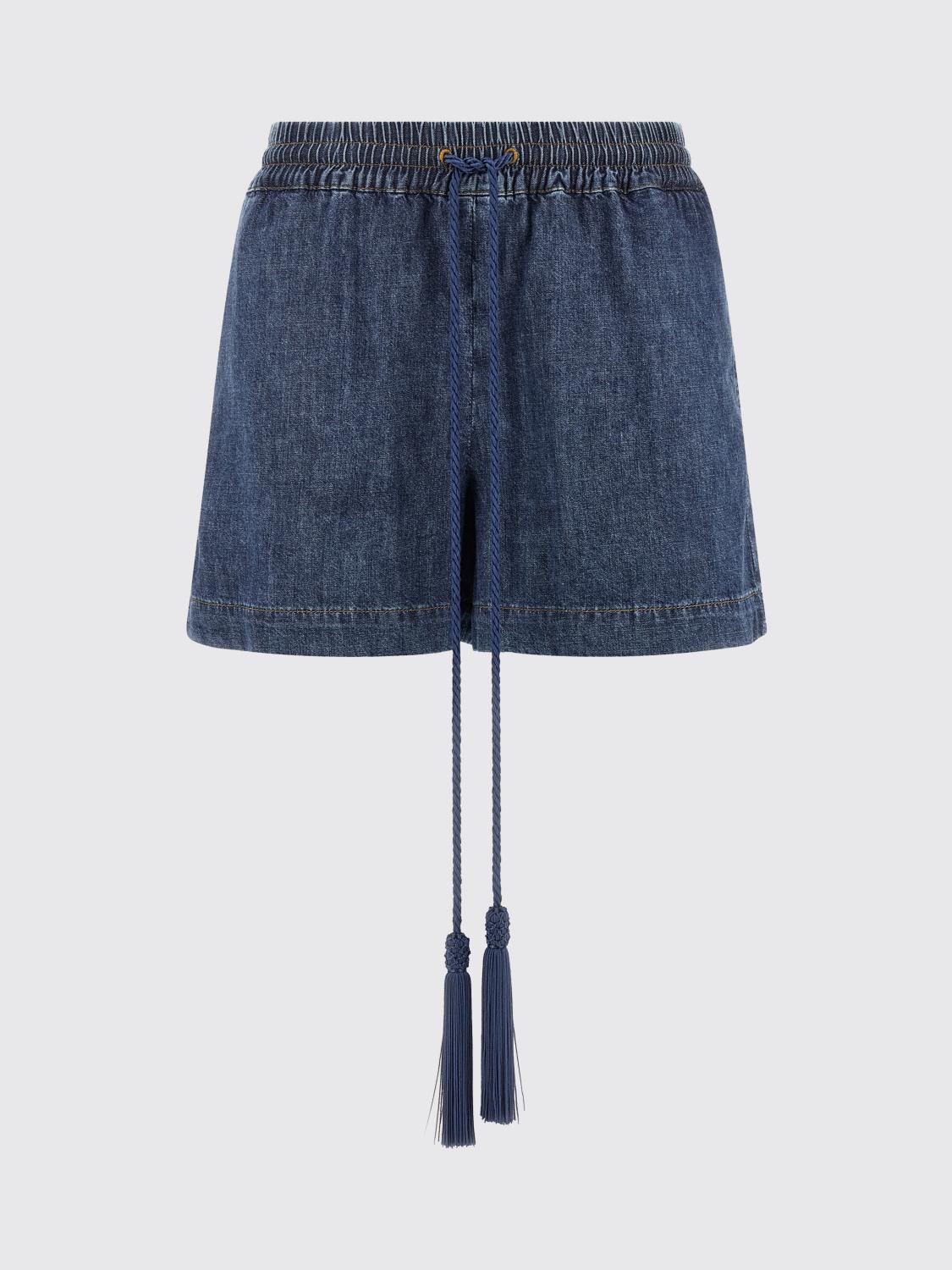 Shorts Woman color Blue