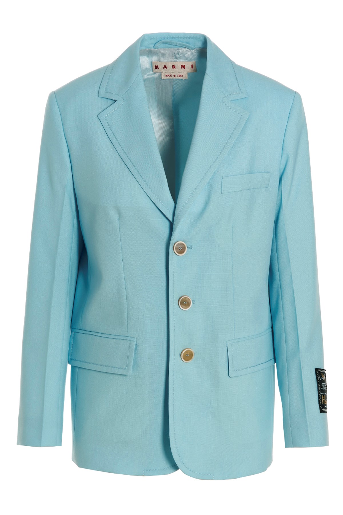 Single-Breasted Blazer Jacket