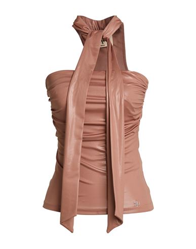 Woman Top Antique rose Size XS Polyester, Elastane
