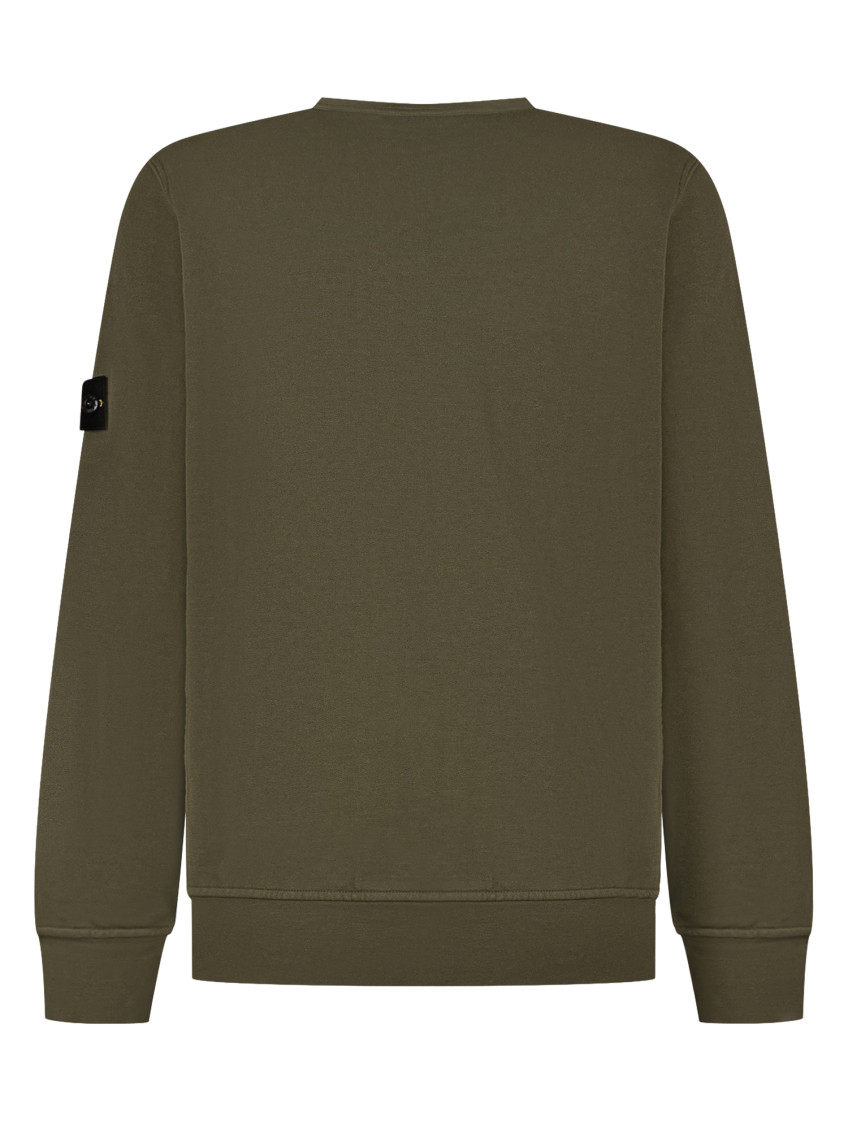 Kids Green Solid Sweatshirt
