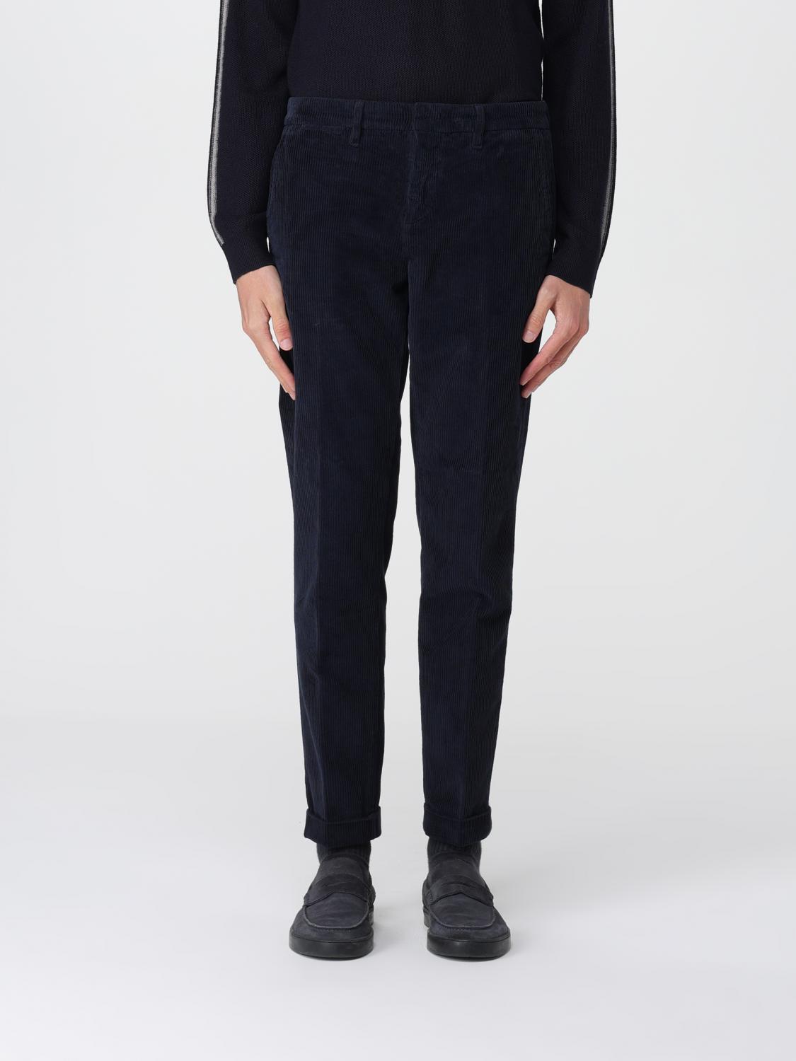 Pants Men color Blue