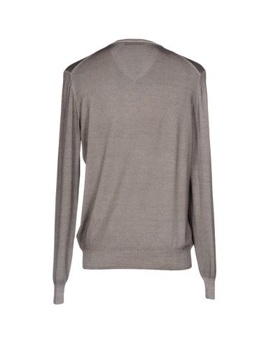 Man Sweater Khaki Size 40 Virgin Wool
