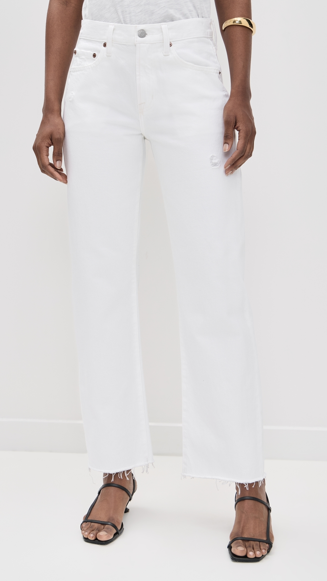 Pistola Denim Lexi Jeans Luxe White Vintage