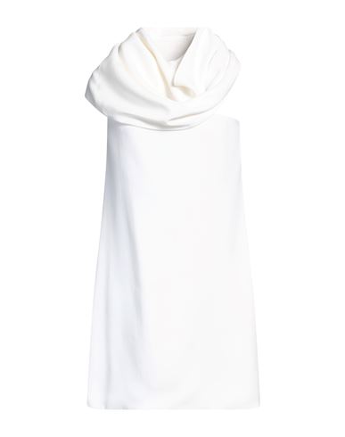 Woman Mini dress White Size 2 Viscose