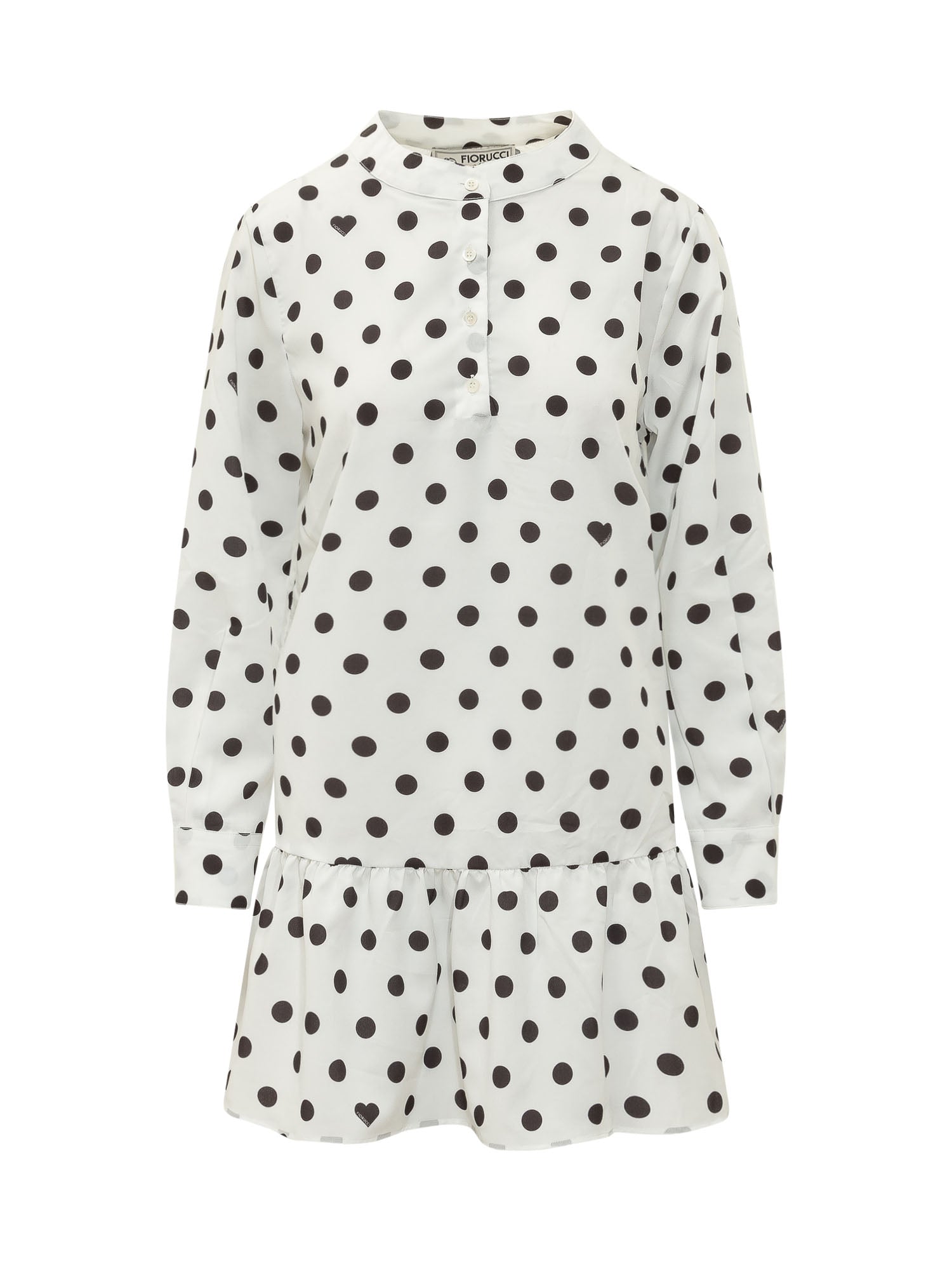 Mini Polka Dot Suit Dress