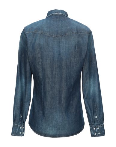 Man Denim shirt Blue