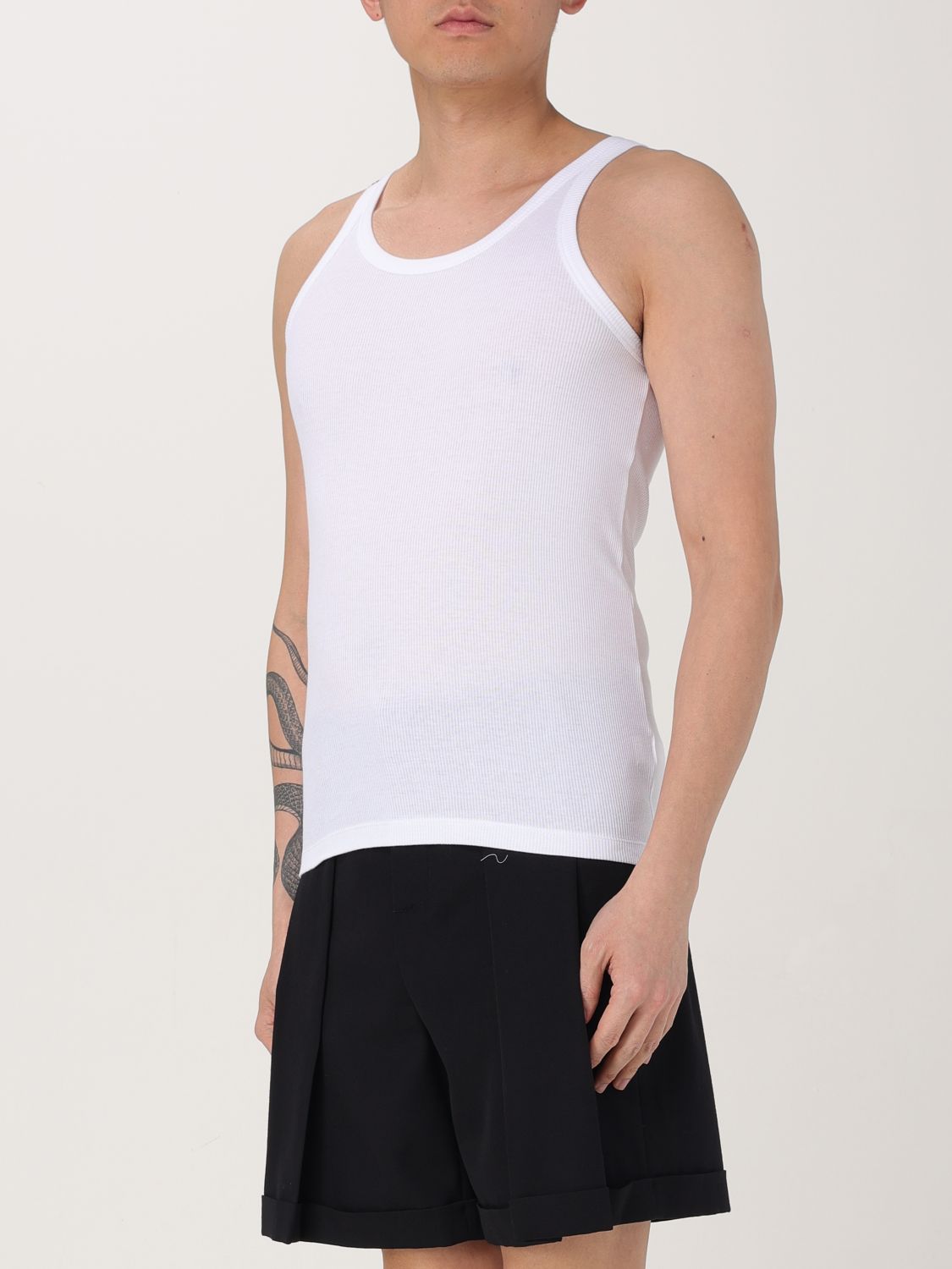 Tank Top Men color White