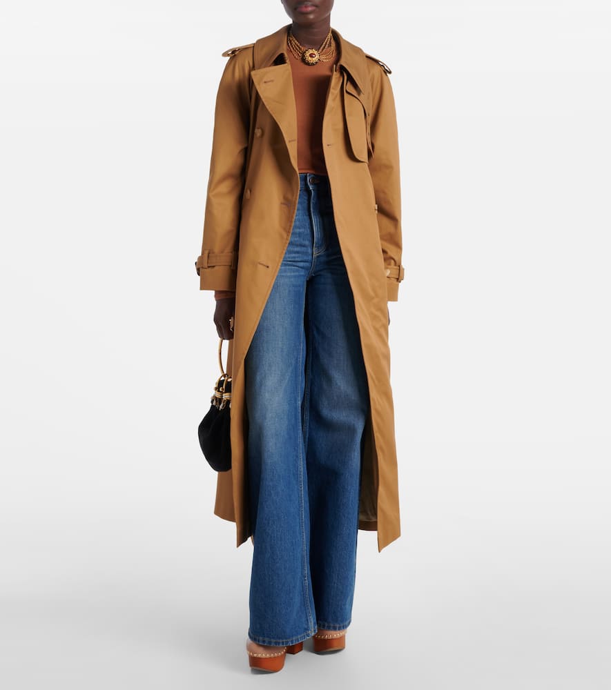 Chloé Cotton gabardine trench coat