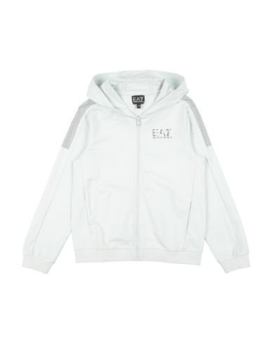 Kid Boy Sweatshirt Light green Size 16 Cotton, Elastane