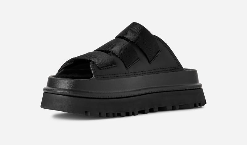 ® Women's GoldenGlow Slide Sandals in Black