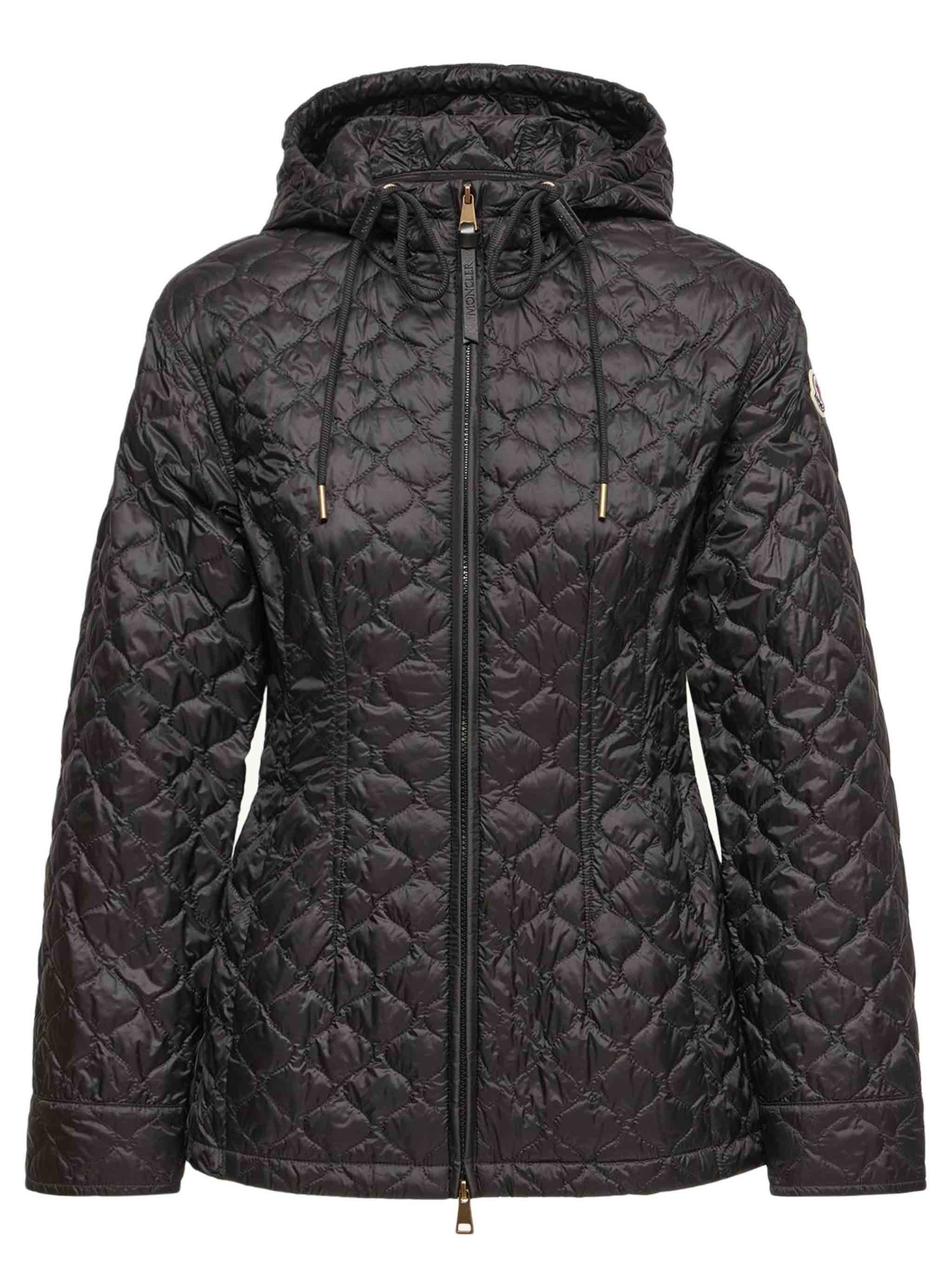 Women's Water-Repellent Down Puffer Coat with Adjustable Hood and Cuffs