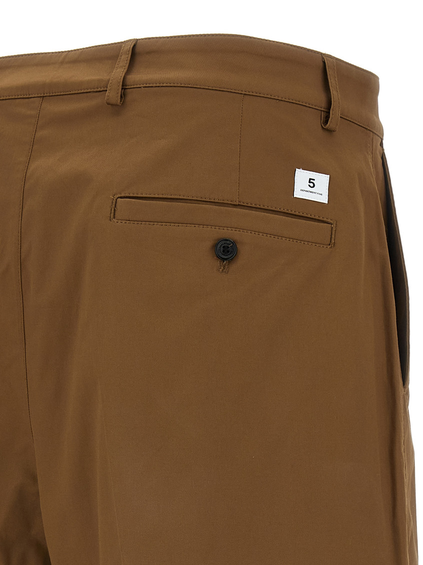 Brown Easy Bermuda Shorts