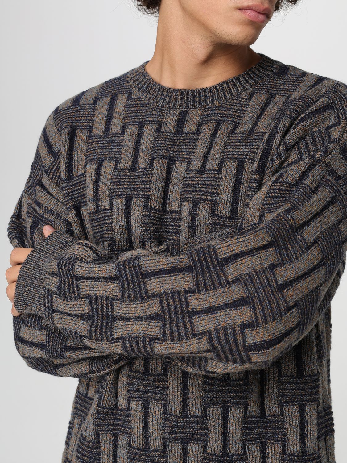 Sweater Men color Blue