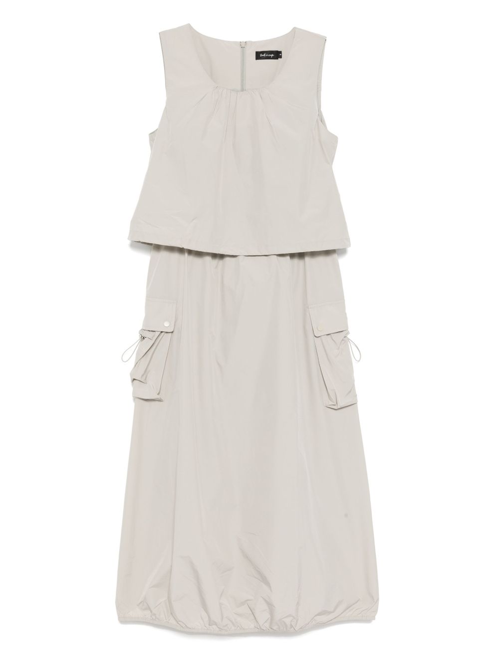 Sleeveless dress - Black