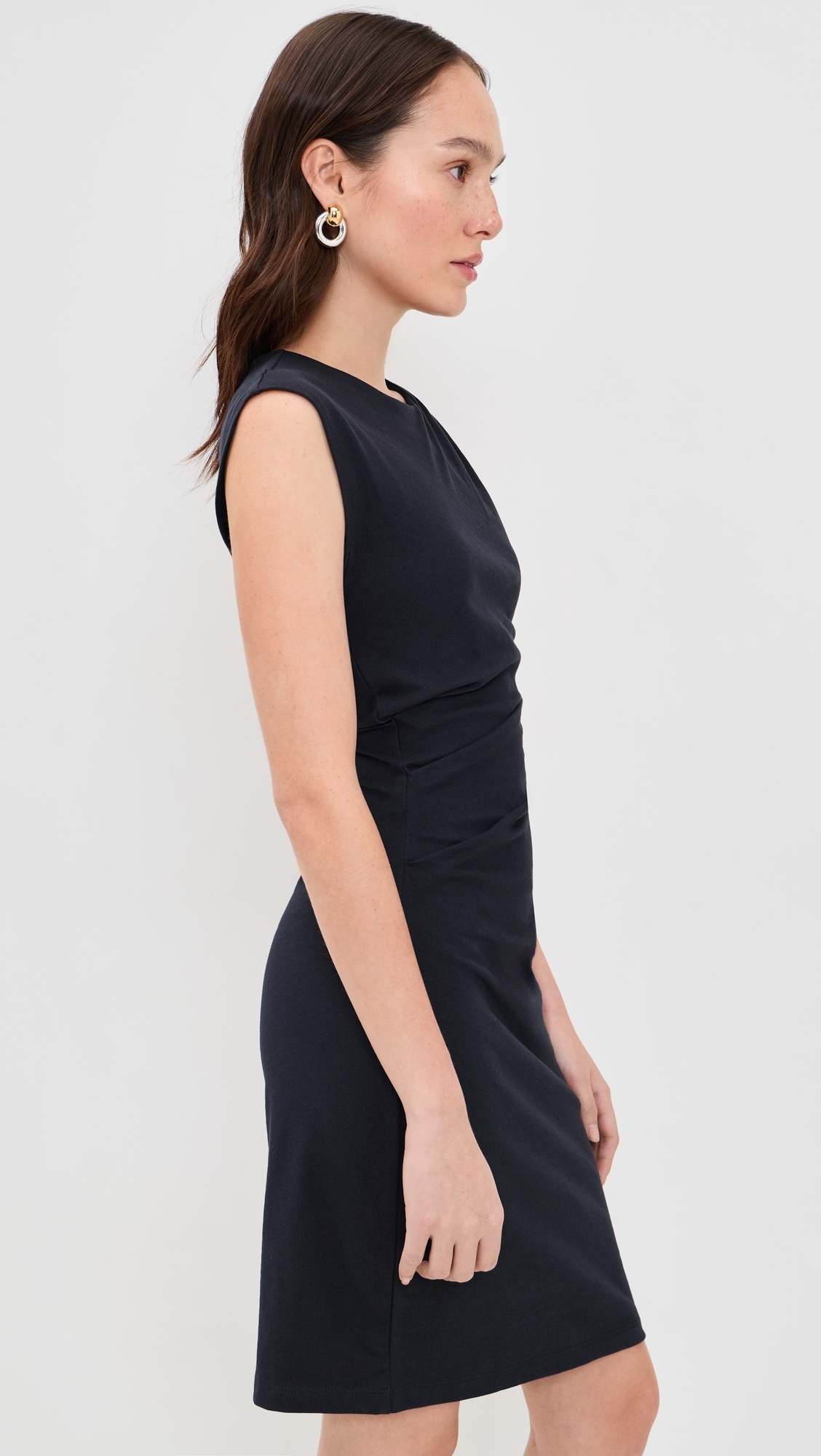 Twisted Drape Dress Eclipse