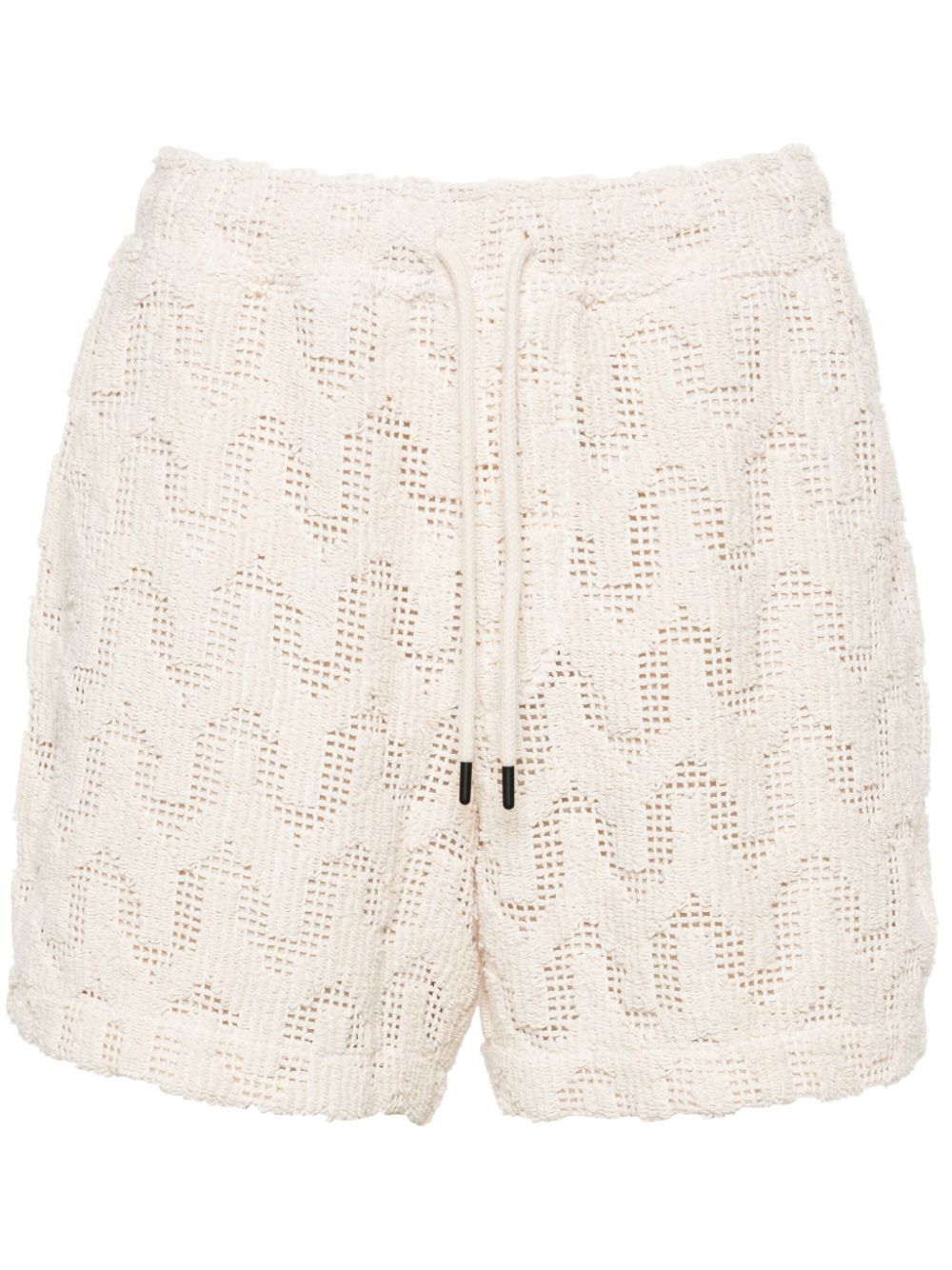 Atlas mid-rise deck shorts - Neutrals
