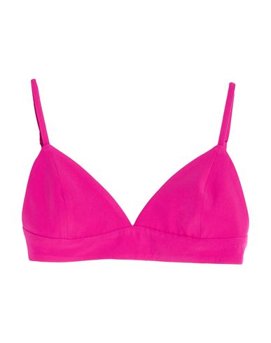! Woman Top Fuchsia Size L Polyester, Elastane
